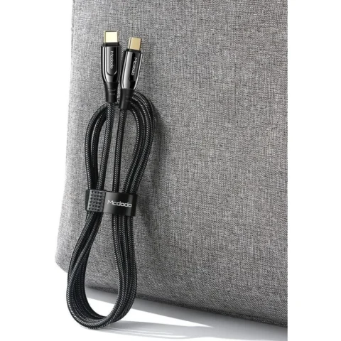 Mcdodo Cablu de date Super Charge Type-C la Type-C 1.2m 100W Negru