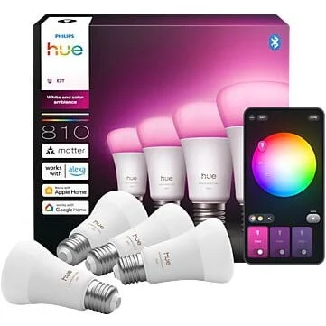 PHILIPS HUE Bec WCA 810 A60 E27 4P EU