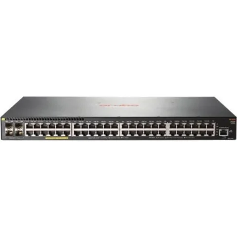Aruba Switch 2930F 48G Rackmount Gigabit Managed 48x RJ-45 4x SFP+ 370W PoE+