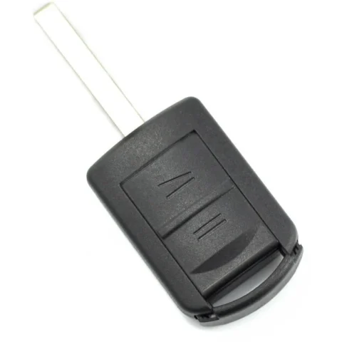 Carguard Carcasa pentru Cheie Opel cu 2 Butoane Negru