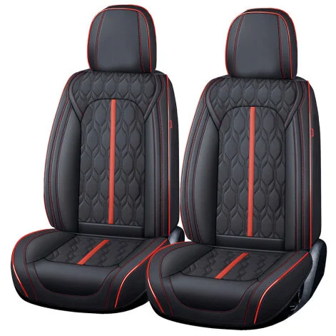 Carguard Huse Auto Deluxe Premium 5 Locuri Piele Ecologica Perforata Negru / Rosu Carguard Huse Auto Deluxe Premium 5 Locuri Piele Ecologica Perforata Negru / Rosu