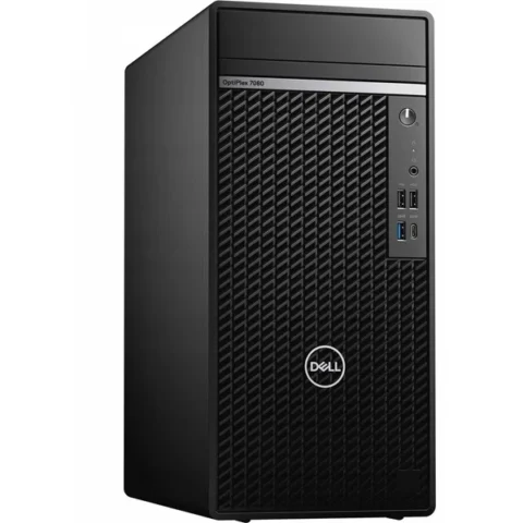 Dell Sistem desktop OptiPlex 7080 Tower Intel Core i5-10500 8GB 256GB SSD Windows 11 Pro Black
