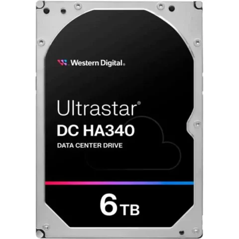WD Hard disk 3.5IN 26.1 6TB 256 7200RPM SATA/ULTRA 512E SE NP3 DC HA340