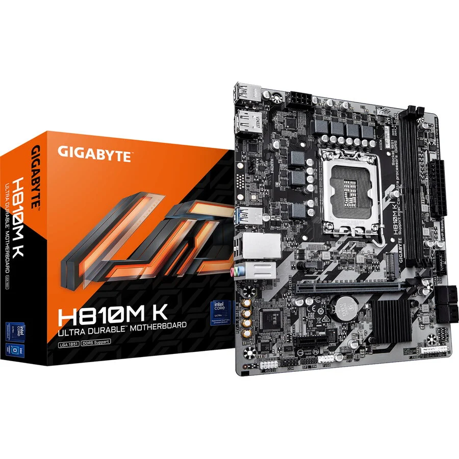 Gigabyte Placa de baza H810M K – Socket 1851 motherboard