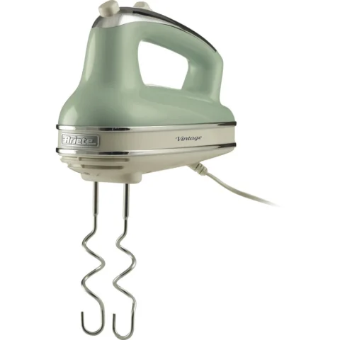 Ariete Mixer de Mana Vintage 1548GR cu 5 Viteze si Functie Turbo 450W Verde