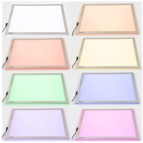 TickIT Panou Luminos Cu 8 Culori Dimensiune A3 Copii Varsta 3-10 Ani Multicolor TickIT Panou Luminos Cu 8 Culori Dimensiune A3 Copii Varsta 3-10 Ani Multicolor