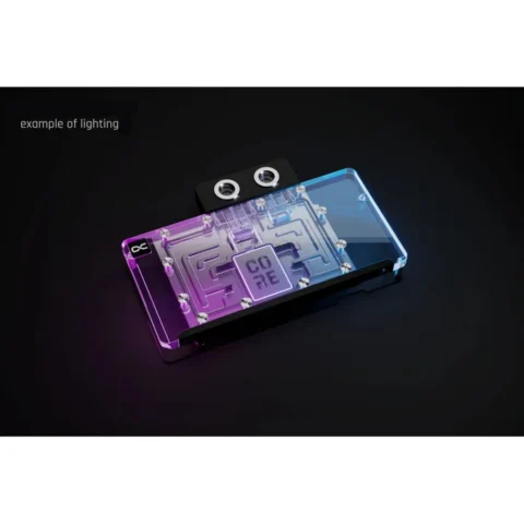 Alphacool Core RX 9070 XT Hellhound + Pure (transparent/chrome, incl. backplate)