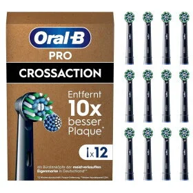 Oral-B Pro CrossAction Brush Heads 12 Pack Frustration-Free Packaging