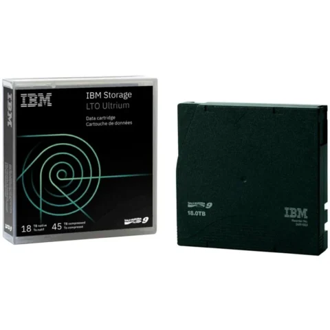 IBM Hard disk LTO9 Medium 45 TB, streamer medium (black) IBM Hard disk LTO9 Medium 45 TB, streamer medium (black)