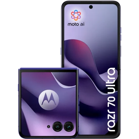 Motorola Telefon mobil Razr 70 Ultra 512GB 16GB RAM Dual Sim 5G Orient Blue