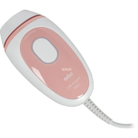 Braun Epilator Silk-expert Mini PL1000, hair remover white/pink