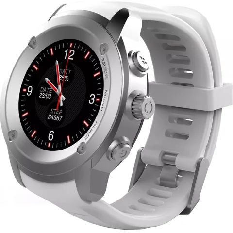 MaxCom Smartwatch FW17 Power Silver White