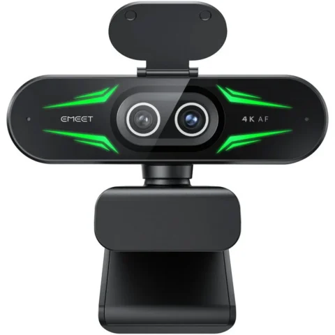 Emeet Camera Web Duala SmartCam C60E 4K Negru