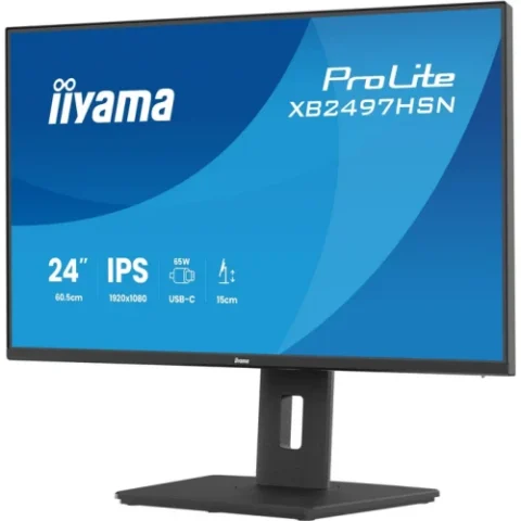 Iiyama Monitor ProLite XB2497HSN-B1 23.8inch 1920 x 1080pixeli Negru
