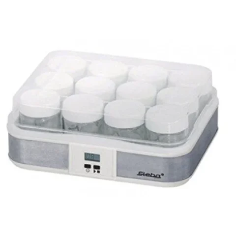 Steba Jogurt-Maker JM 2 silver/wh Steba Jogurt-Maker JM 2 silver/wh