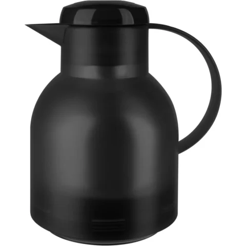 Emsa Samba vacuum jug with Quick Press closure (black)