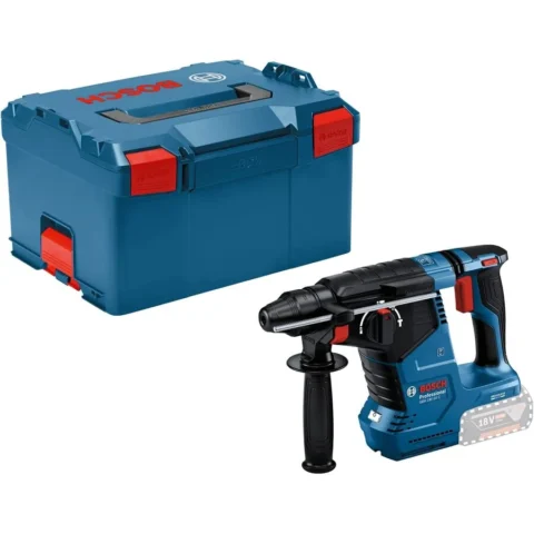 Bosch Powertools Bosch Cordless Hammer Drill GBH 18V-24 C Professional solo, 18V (blue/black, without battery and charger, with Bluetooth, in L-BOXX)